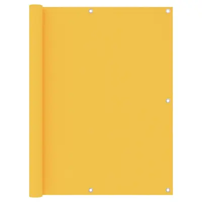 vidaXL Balkonsko platno rumeno 120x500 cm oksford blago