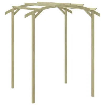 vidaXL Vrtna pergola impregnirana borovina 180x197x210 cm