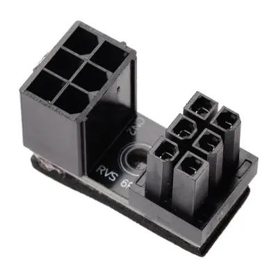 inLine tok adapter [1x 6-polni moški konektor ATX - 1x 6-polni ženski konektor ATX]