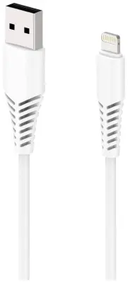 2GO USB kabel  Apple Lightning vtič \, USB-A vtič 1.00 m bela  797288