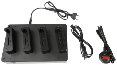 Brodit 216371 Namizna polnilna postaja 4-kratnaBesedilo je strojno prevedeno. polnilnik za mobilne telefone  Samsung Galaxy Xcover 6 Pro črna