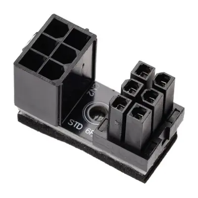 inLine tok adapter [1x 6-polni ženski konektor ATX - 1x 6-polni moški konektor ATX]