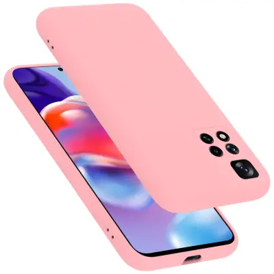 Cadorabo Case, združljiv s Xiaomi v tekoči roza barvi - zaščitni pokrov iz fleksibilnega silikona TPU