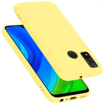 CADORABO Ohišje, združljiv s Huawei v tekoči rumeni - zaščitni pokrov, narejen iz fleksibilnega silikona TPU