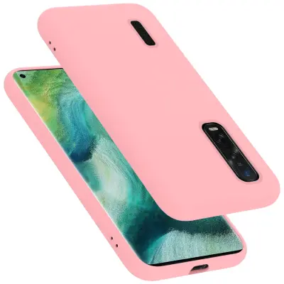 Cadorabo Case, združljiv z OPPO v tekoči roza barvi - zaščitni pokrov iz fleksibilnega silikona TPU