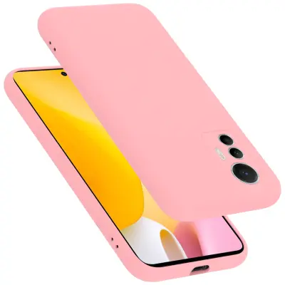 Cadorabo Case, združljiv s Xiaomi v tekoči roza barvi - zaščitni pokrov iz fleksibilnega silikona TPU