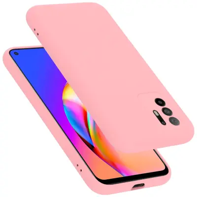 Cadorabo Case, združljiv z OPPO v tekoči roza barvi - zaščitni pokrov iz fleksibilnega silikona TPU