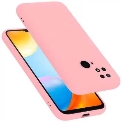 Cadorabo Case, združljiv s Xiaomi v tekoči roza barvi - zaščitni pokrov iz fleksibilnega silikona TPU