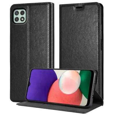 Cadorabo Case, združljiv s Samsungom v nočni črni barvi - zaščitni pokrov z magnetnim zapiranjem, stoječo funkcijo in režo za kartico