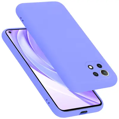 CADORABO Ohišje, združljiv s Xiaomi v tekoči svetlobi vijoličen - zaščitni pokrov iz fleksibilnega silikona TPU