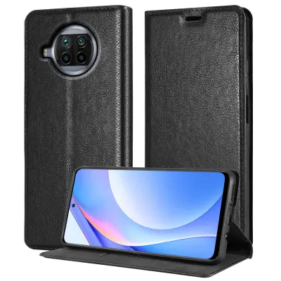 Cadorabo Case, združljiv z Xiaomi v nočni črni barvi - zaščitni pokrov z magnetnim zapiranjem, stoječo funkcijo in režo za kartico