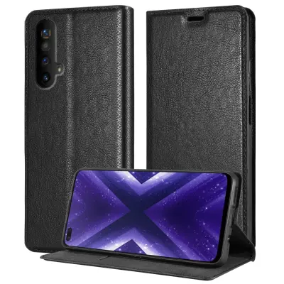 Cadorabo Case, združljiv z Realme v nočni črni barvi - zaščitni pokrov z magnetnim zapiranjem, stoječo funkcijo in režo za kartico