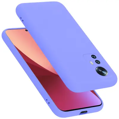 CADORABO Ohišje, združljiv s Xiaomi v tekoči svetlobi vijoličen - zaščitni pokrov iz fleksibilnega silikona TPU