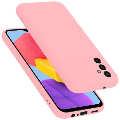 Ohišje Cadorabo, združljiv s Samsungom v tekoči roza barvi - zaščitni pokrov iz fleksibilnega silikona TPU