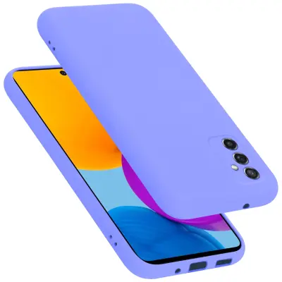 CADORABO Ohišje, združljiv s Samsungom v tekoči lahki vijolični barvi - zaščitni pokrov iz fleksibilnega silikona TPU