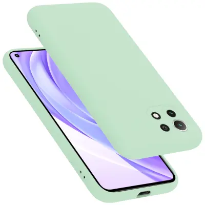 CADORABO Ohišje, združljiv s Xiaomi v tekoči svetlo zeleni barvi - zaščitni pokrov iz fleksibilnega silikona TPU