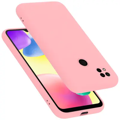 Cadorabo Case, združljiv s Xiaomi v tekoči roza barvi - zaščitni pokrov iz fleksibilnega silikona TPU