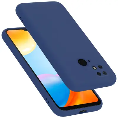 CADORABO Ohišje, združljiv s Xiaomi v tekoči modri barvi - zaščitni pokrov iz fleksibilnega silikona TPU