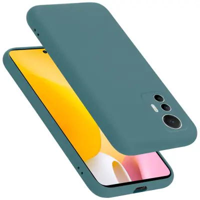 CADORABO Ohišje, združljiv s Xiaomi v tekoči zeleni barvi - zaščitni pokrov iz fleksibilnega silikona TPU