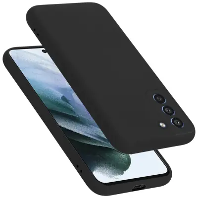 Cadorabo Case, združljiv s Samsungom v tekoči črni barvi - zaščitni pokrov iz fleksibilnega silikona TPU