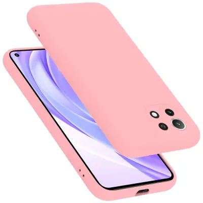 Cadorabo Case, združljiv s Xiaomi v tekoči roza barvi - zaščitni pokrov iz fleksibilnega silikona TPU