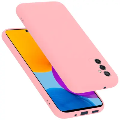 Ohišje Cadorabo, združljiv s Samsungom v tekoči roza barvi - zaščitni pokrov iz fleksibilnega silikona TPU