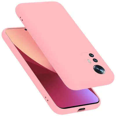 Cadorabo Case, združljiv s Xiaomi v tekoči roza barvi - zaščitni pokrov iz fleksibilnega silikona TPU