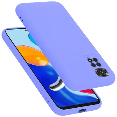 CADORABO Ohišje, združljiv s Xiaomi v tekoči svetlobi vijoličen - zaščitni pokrov iz fleksibilnega silikona TPU