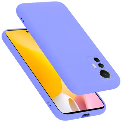 CADORABO Ohišje, združljiv s Xiaomi v tekoči svetlobi vijoličen - zaščitni pokrov iz fleksibilnega silikona TPU