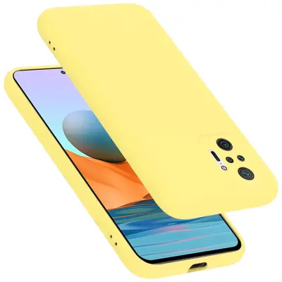 CADORABO Ohišje, združljiv s Xiaomi v tekoči črni barvi - zaščitni pokrov iz fleksibilnega silikona TPU