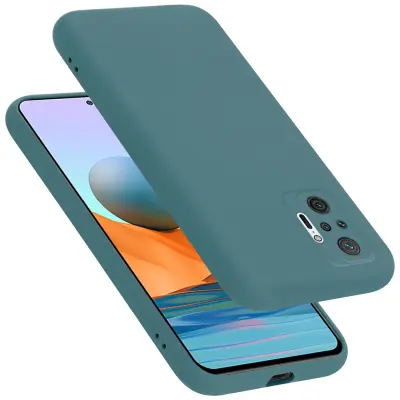 CADORABO Ohišje, združljiv s Xiaomi v tekoči zeleni barvi - zaščitni pokrov iz fleksibilnega silikona TPU
