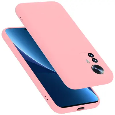 Cadorabo Case, združljiv s Xiaomi v tekoči roza barvi - zaščitni pokrov iz fleksibilnega silikona TPU