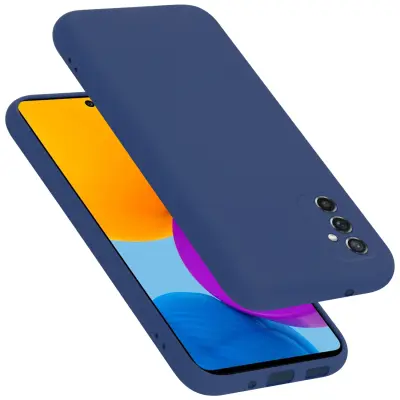 Cadorabo Case, združljiv s Samsungom v tekoči modro - zaščitni pokrov, narejen iz fleksibilnega silikona TPU