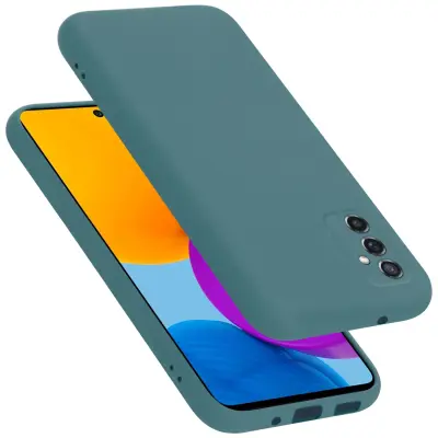 CADORABO Ohišje, združljiv s Samsungom v tekoči zeleni barvi - zaščitni pokrov iz fleksibilnega silikona TPU
