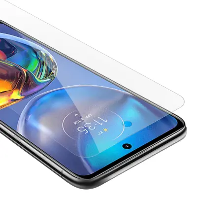 Oklepni film Cadorabo, združljiv z Motorola - zaščitnim filmom v visoki prosojnosti - kaljeno zaščitno steklo v 9H trdoti s 3D združljivostjo na dotik