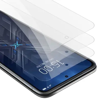 CADORABO združljiv z Xiaomi - zaščitnim filmom v visoki prosojnosti - 3 -paket kaljeno zaščitno steklo v 9H trdoti s 3D združljivostjo na dotik