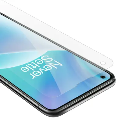 Oklepni film Cadorabo, združljiv z OnePlus - zaščitnim filmom v visoki prosojnosti - kaljeno zaščitno steklo v 9H trdoti s 3D združljivostjo na dotik
