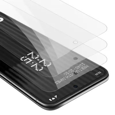 CADORABO nič - zaščitni film v visoki prosojnosti - 3 -paket kaljeno zaščitno steklo v 9h trdoti s 3D -združljivostjo na dotik