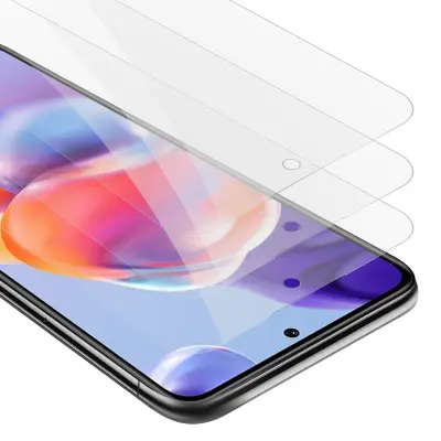 CADORABO združljiv z Xiaomi - zaščitnim filmom v visoki prosojnosti - 3 -paket kaljeno zaščitno steklo v 9H trdoti s 3D združljivostjo na dotik