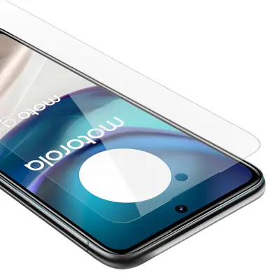 Oklepni film Cadorabo, združljiv z Motorola - zaščitnim filmom v visoki prosojnosti - kaljeno zaščitno steklo v 9H trdoti s 3D združljivostjo na dotik