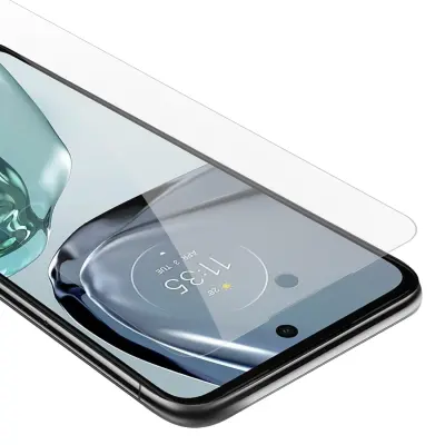 Oklepni film Cadorabo, združljiv z Motorola - zaščitnim filmom v visoki prosojnosti - kaljeno zaščitno steklo v 9H trdoti s 3D združljivostjo na dotik