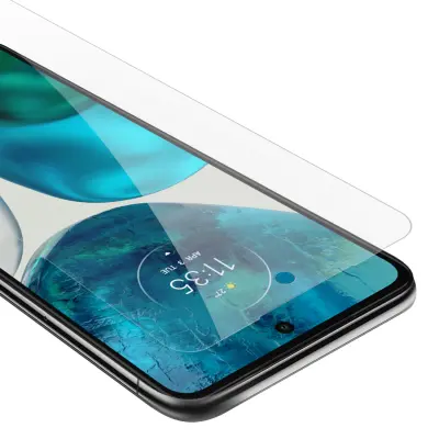 Oklepni film Cadorabo, združljiv z Motorola - zaščitnim filmom v visoki prosojnosti - kaljeno zaščitno steklo v 9H trdoti s 3D združljivostjo na dotik
