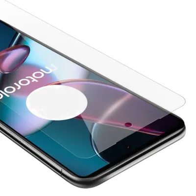 Oklepni film Cadorabo, združljiv z Motorola - zaščitnim filmom v visoki prosojnosti - kaljeno zaščitno steklo v 9H trdoti s 3D združljivostjo na dotik