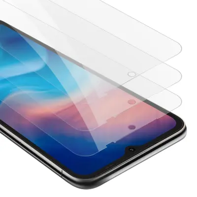 CADORABO združljiv z Umidigi - Zaščitni film v visoki prosojnosti - 3 -paket kaljeno zaščitno steklo v 9H trdoti s 3D združljivostjo na dotik