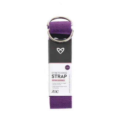 ZOE, My Workout Stretching Strap - Purple