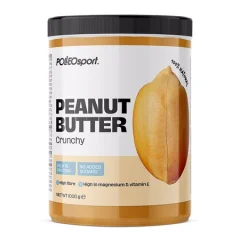Polleo Sport Peanut Butter, 1000 g - Crunchy