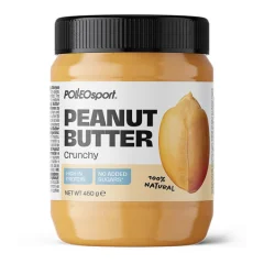 Polleo Sport Peanut Butter, 450 g - Crunchy