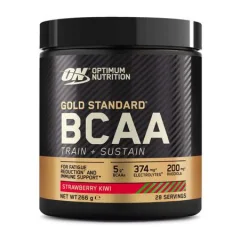 Gold Standard BCAA, Train + Sustain, 266 g - Strawberry Kiwi