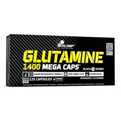 Glutamine Mega Caps, 120 kapsul