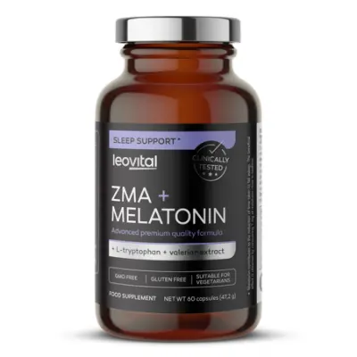 ZMA + Melatonin, 60 kapsul